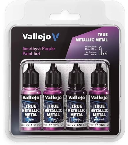 Amazon.com: Vallejo - True Metallic Metal Full Collection Case